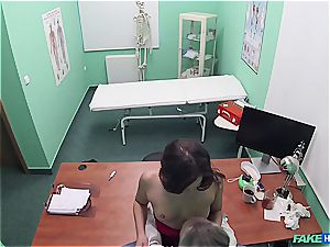 Hidden cam fuck-fest in the doctors office