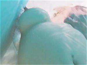 RELAXXXED - chesty brit honey luvs scorching pool orgy